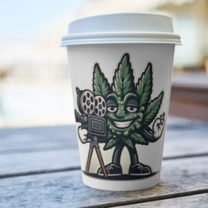 Chronic Cinema “Reel Leaf” Coffee Cup